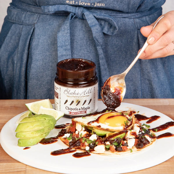 Huevos Rancheros with Chipotle Maple