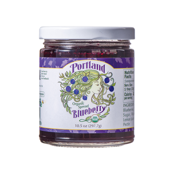 Portlandia Organic Spread-Blueberry 10.5 oz (297.7g)