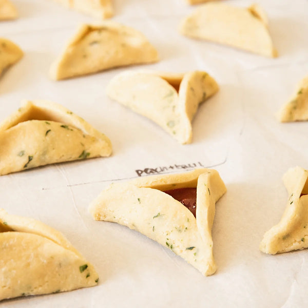 Peach Basil Hamantaschen