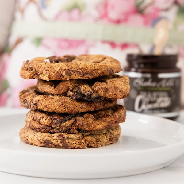 Buckwheat Chocolate Sea Salt Swirl Cookie