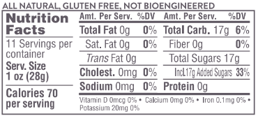 Nutrition Facts