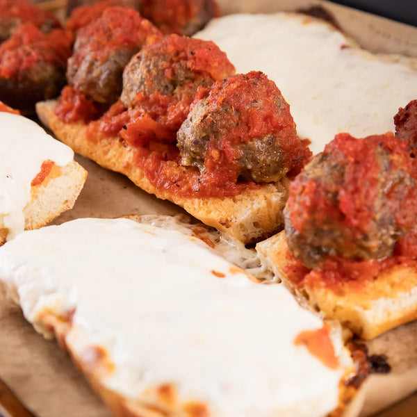 Roasted Garlic Meatballs