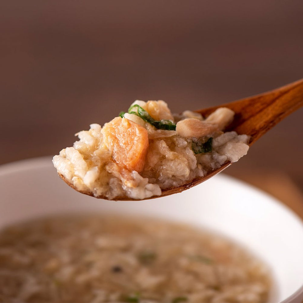 
                  
                    Umami Dashi Porridge with Hokkaido Salmon [with Traditional Umami Dashi] 3-Packet
                  
                