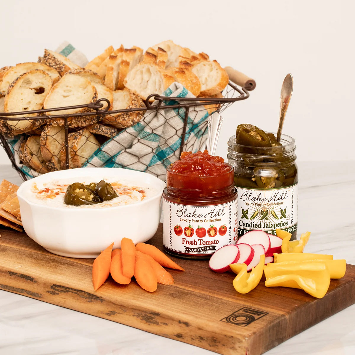 Fresh Tomato Whipped Feta Dip