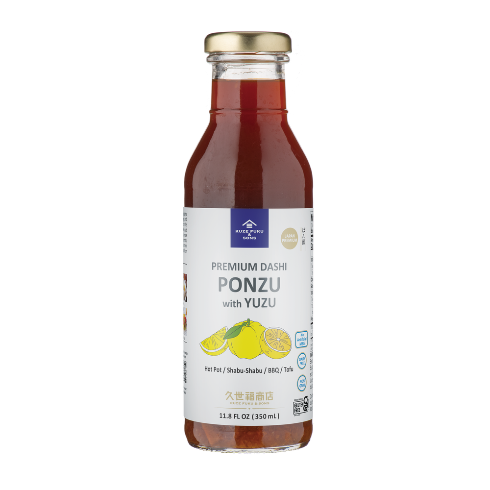 Kuze Fuku Premium Dashi Ponzu Sauce with Yuzu 11.8 fl oz (350ml)