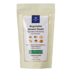 Kuze Fuku Vegetable Umami Dashi Soup Base & Seasoning 6g x 15 Packets 3.17 oz (90g)