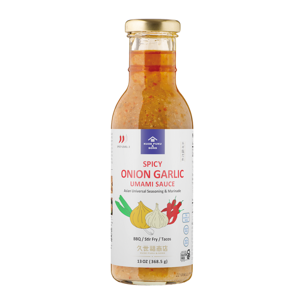 Kuze Fuku Spicy Onion Garlic Umami Sauce 13 oz (365.8g)