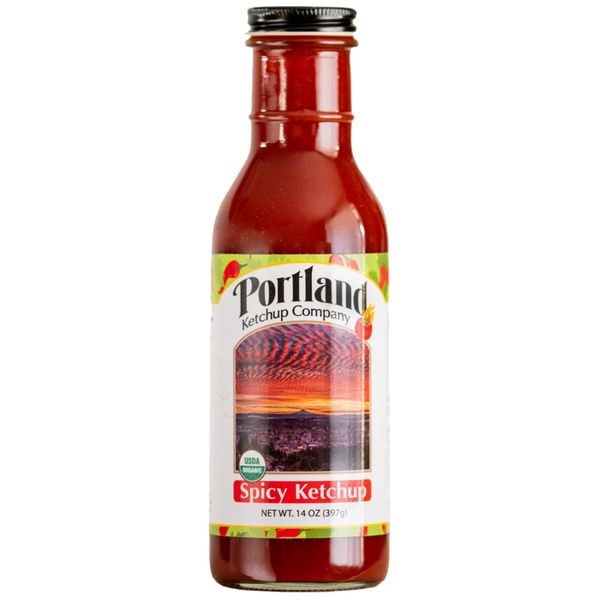 Portlandia Spicy Organic Ketchup 14 oz (397g)