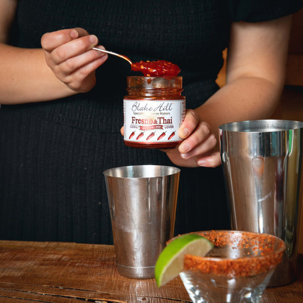 "Spicy Gimlet" Fresno Chili & Cucumber Vodka