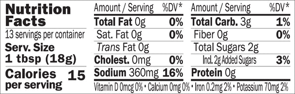 Nutrition Facts
