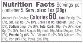 Nutrition Facts