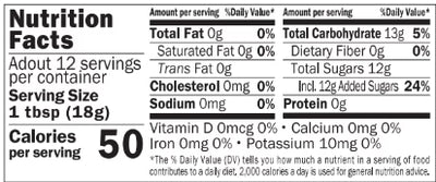 Nutrition for Kuze Fuku Orange Marmalade Premium 7.4 oz (210g)