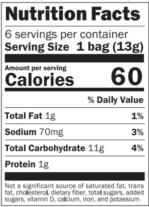 Nutrition Facts