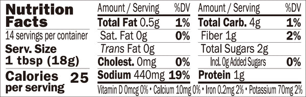 Nutrition Facts
