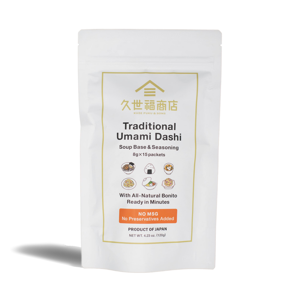 TRADITIONAL UMAMI DASHI Soup Base & Seasoning, 15-Packet